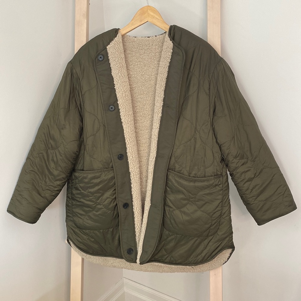 Unbranded Double Sided Sherpa Jacket